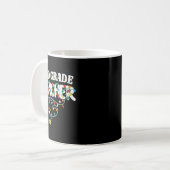 3rd Grade Teacher Christmas Lights Third Grade Tea Kaffeetasse (Vorderseite Links)