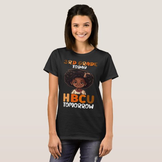3rd Grade Today HBCU Tomorrow College Graduate Gra T-Shirt (Vorne ganz)