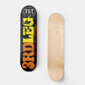 3RD LEG JMT Skateboard, 7¾ Zoll Deck Skateboard (Vorderseite)