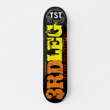3RD LEG JMT Skateboard, 7¾ Zoll Deck