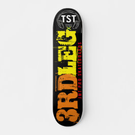3RD LEG JMT Skateboard, 7¾ Zoll Deck Skateboard