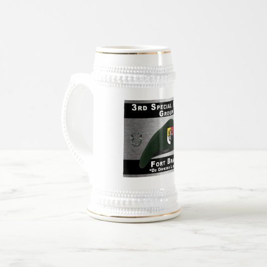 3RD SF Group Stainless Tasse https://www.zazzle.co (Vorderseite Links)