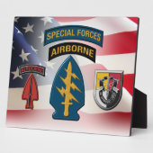 3rd Special Forces Group (AIRBORNE) Fotoplatte (Seite)