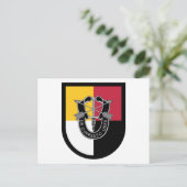 3rd Special Forces Group Flash Postkarte (Stehend Vorderseite)