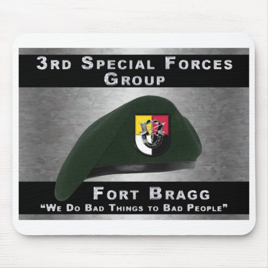 3rd Special Forces Group Geschenk-Mauspad Mousepad (Vorne)