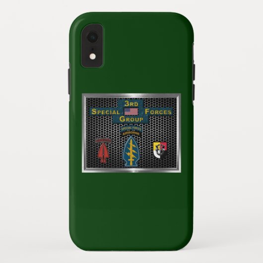 3rd Special Operations Group (SOF) Case-Mate iPhone Hülle (Rückseite)