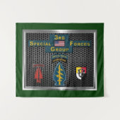 3rd Special Operations Group (SOF) Wandteppich (Vorderseite (Horizontal))