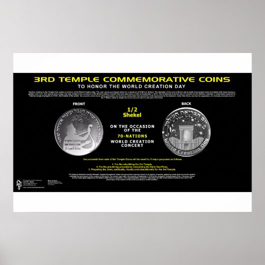 3rd Temple Coin-3 Poster (Vorne)