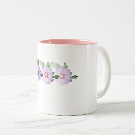 3rose_of_sharon zweifarbige tasse (VorderseiteRechts)