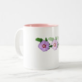 3rose_of_sharon zweifarbige tasse (Vorderseite Links)