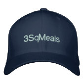 3SqMeals-Cap Bestickte Kappe (Vorderseite)