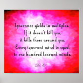 3SqMeals Poster (Vorne)