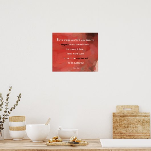 3SqMeals Poster (Küche)