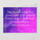 3sqMeals Postkarte (Vorderseite)