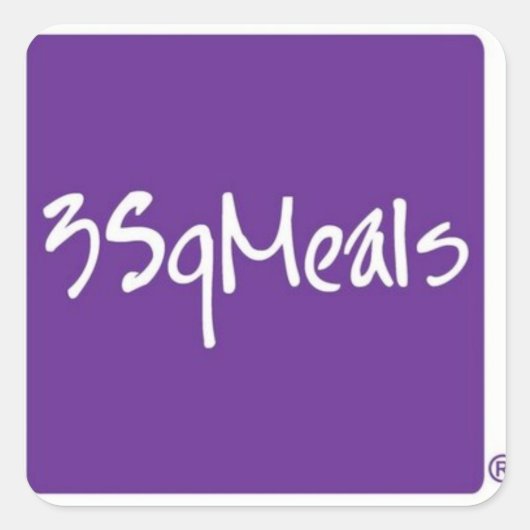 3SqMeals - Stickers (Vorderseite)