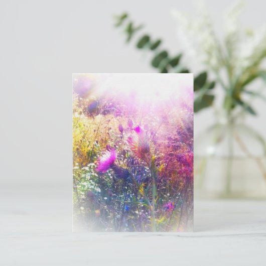 3THISTLES POSTCARD POSTKARTE (Stehend Vorderseite)