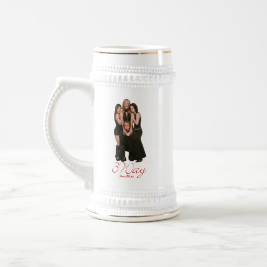 3Way Bier Stein Bierglas (Links)