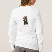 3Way Twofer Kapuzenpulli T-Shirt (Rückseite)