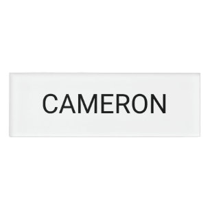 3x1 Acrylname Markierung Berufliches Abzeichen Mag Namenschild