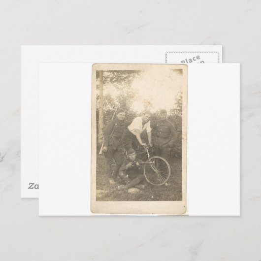 3x3 postkarte (Vorne/Hinten)