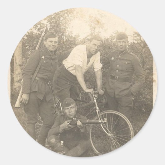 3x3 runder aufkleber (Vorderseite)