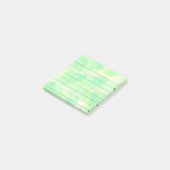 3x3 Wasserfarben - kundenspezifisch Post-it Klebezettel (angewinkelt)