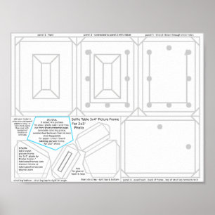 3x4 Bildrahmen für 2x3-Foto druckbar auswählen Poster