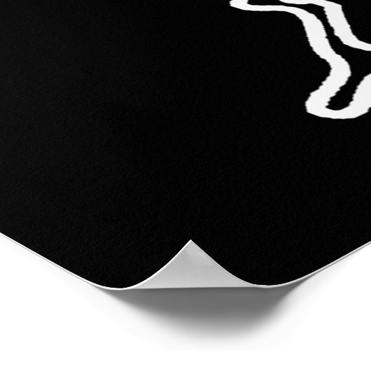 3x4-Karte Poster (Ecke)