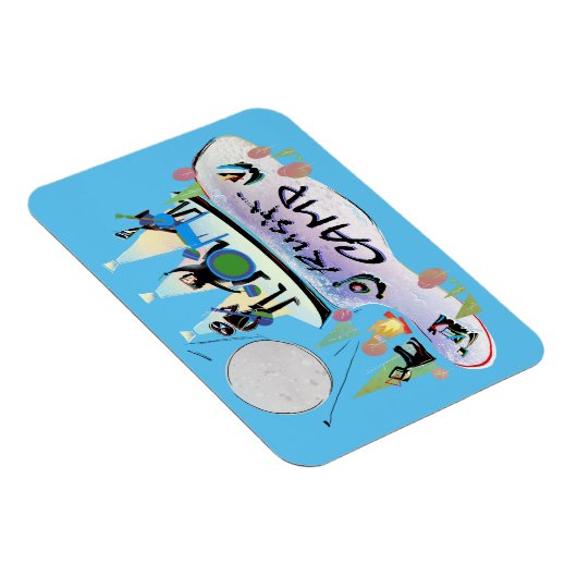 3x4 Magnet RushCamp! (Rechte Seite)