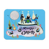 3x4 Magnet RushCamp! (Horizontal)