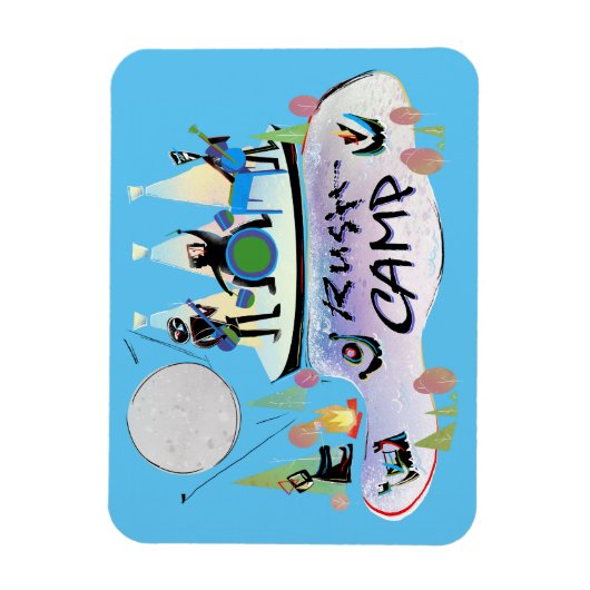 3x4 Magnet RushCamp! (Vertikal)