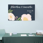 3'x5' Personalisierte Banner-Blume zu Weißen Blume Banner (Messeveranstaltung)