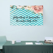 3'x5' Personalisierte geometrische Rose des Banner (Messeveranstaltung)