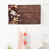 3'x5' Personalisierter Banner-Baumwollzweig auf Du Banner (Insitu)