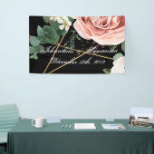 3'x5' Personalisierter Banner Geometrischer Garten (Messeveranstaltung)