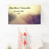 3'x5' Personalisierter Banner Sonnenaufgang Wander (Insitu)