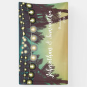 3'x5' Personalisiertes Banner Beach Sonnenuntergan (Vertikal)