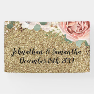 3'x5' Personalisiertes Banner Geometrischer Garten