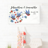 3'x5' Personalisiertes Banner Traditioneller Vogel (Insitu)