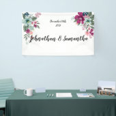 3'x5' Personalisiertes Banner Tropische Blume auf (Messeveranstaltung)
