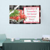 3'x5' Personalisiertes Banner XMAS LKW Weihnachtsb (Messeveranstaltung)