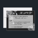 3x5 R.S.V.P. Antwortkarte Diamant Schmuck Necklace RSVP Karte<br><div class="desc">Diese 3.5x5 Sized RSVP Card ist ideal für alle Paare,  die sich in ihren Hochzeitsaufforderungen einloggen,  um mit ihren R.S.V.P.-Informationen zu antworten. Diese sind mit Standard-weißen Umschlägen versehen.</div>