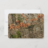 3x5 R.S.V.P. Antwortkarte Jagd auf Hirschbügel Kop RSVP Karte (Rückseite)