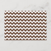 3x5 Richtungen Karte braun orange Zickzack (Rückseite)