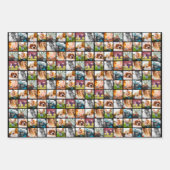 3x Blätter 10 Schwarzes Papier mit Fotovorlage (Vorderseite)