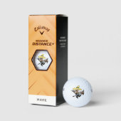 3x Callaway Warbird "Bandit"-Design Golfball (Verpackungen)