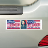 3x Kamala Harris Stickers 2024 für den Präsidenten Autoaufkleber (Auf Auto)