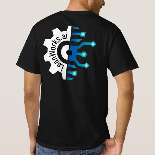 3XCOMP T - Shirt für Männer - Schwarz (Rückseite)