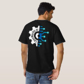 3XCOMP T - Shirt für Männer - Schwarz (Schwarz voll)