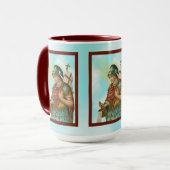 3xSt Florian mit Eimer (Clear Skies; M19) 15 oz. Tasse (Vorderseite Links)
